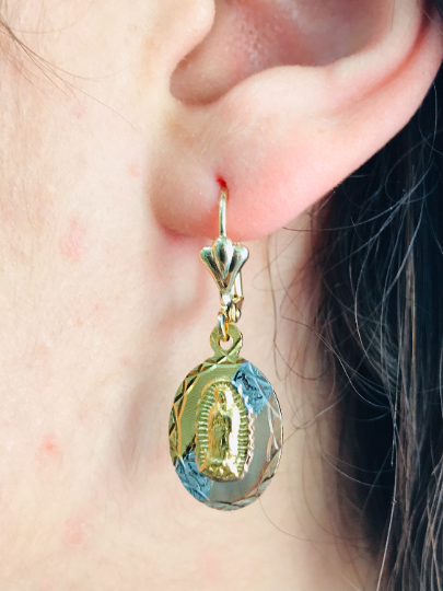 Virgen de deals guadalupe earrings