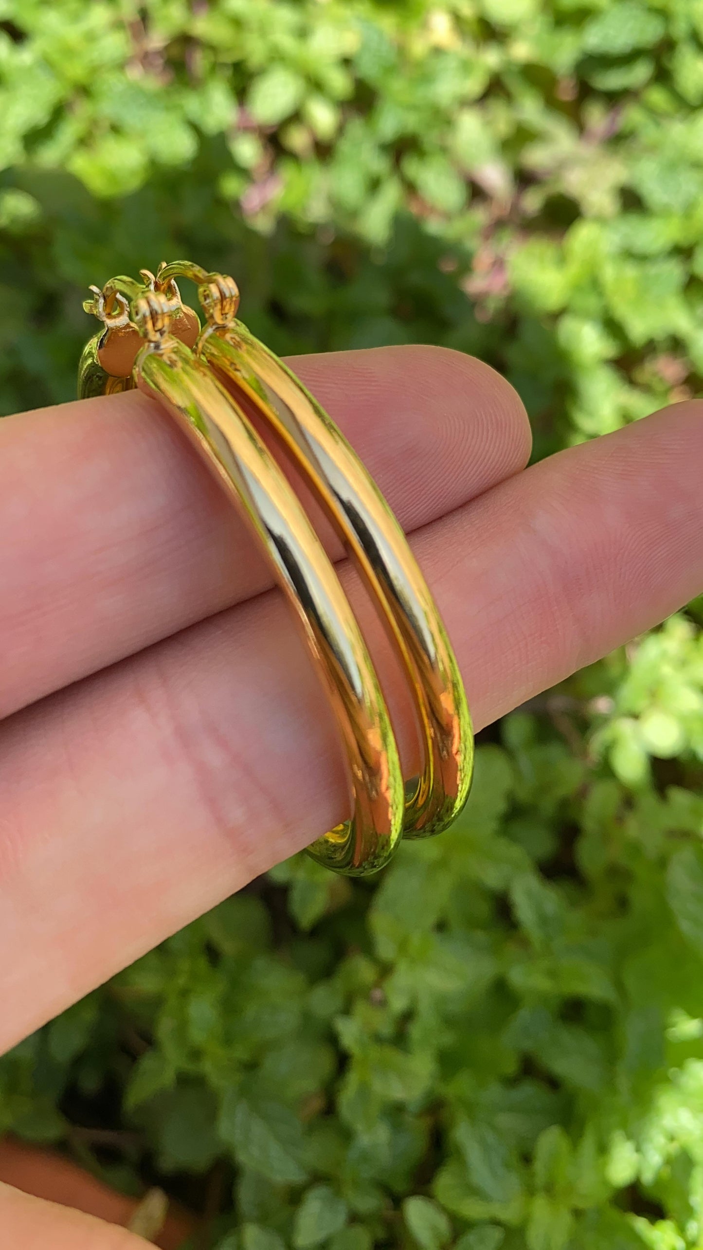 Hoops Earrings X-Large 53x50mm Gifts Jewelry Womens Girls Ladies