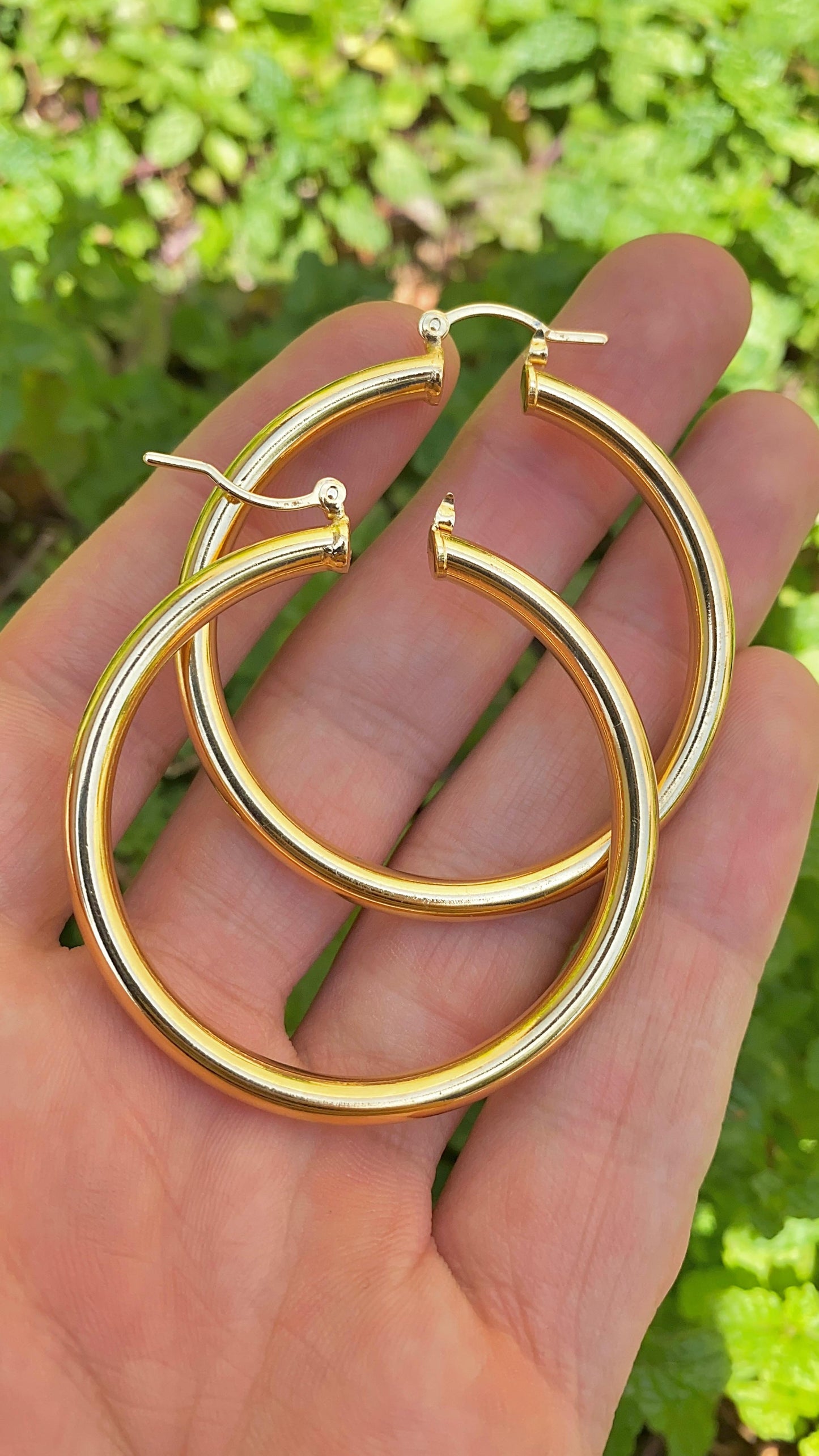 Hoops Earrings X-Large 53x50mm Gifts Jewelry Womens Girls Ladies