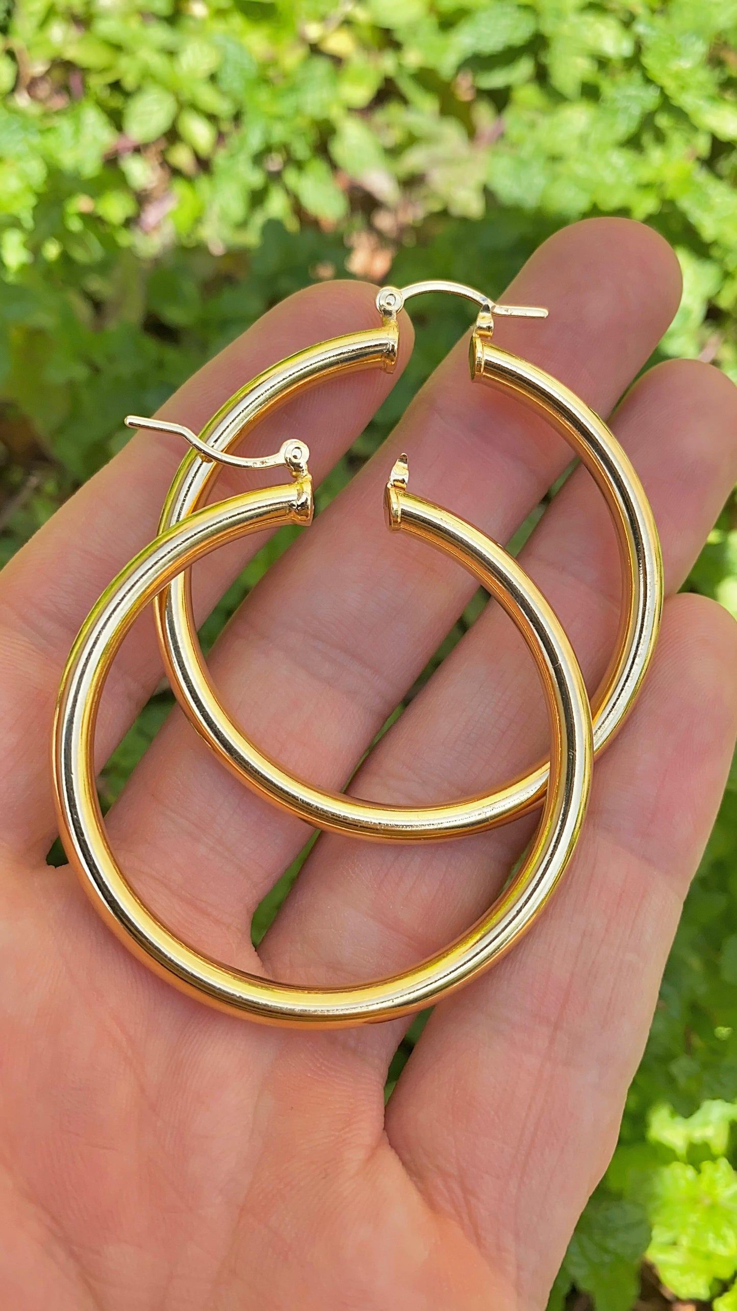 Hoops Earrings X-Large 53x50mm Gifts Jewelry Womens Girls Ladies