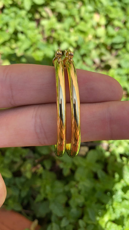 Hoops Earrings X-Large 53x50mm Gifts Jewelry Womens Girls Ladies