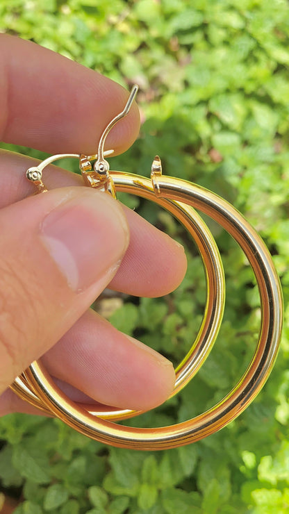 Hoops Earrings X-Large 53x50mm Gifts Jewelry Womens Girls Ladies