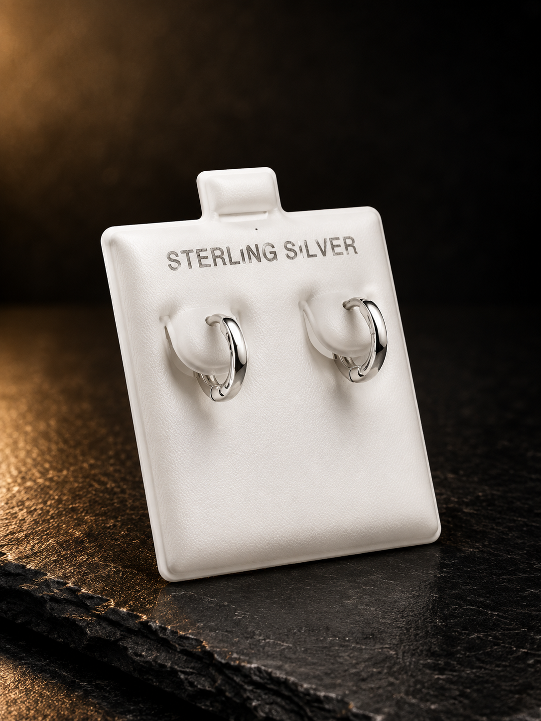 925 Sterling Silver Dainty Huggies Earrings Women/Girls/Men 9x9mm, Huggies Hoop Earrings