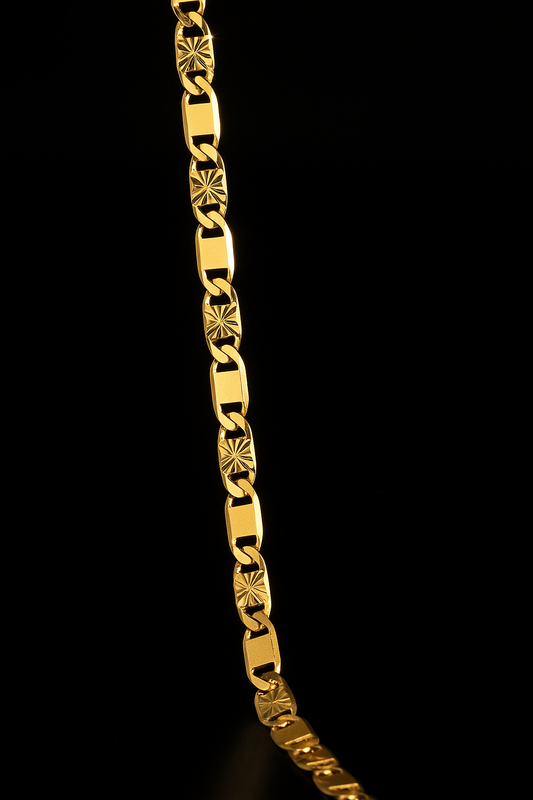 Diamond Cut Valentino Bracelets for Gifts Elegant Casual Jewelry 5.75"