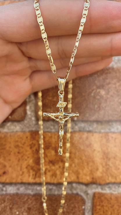 Jesus Cross Necklace Chain Gifts For Womens Mens