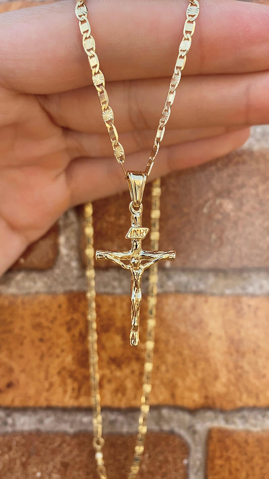 Jesus Cross Necklace Chain Gifts For Womens Mens