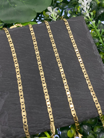 Diamond Cut Valentino Bracelets for Gifts Elegant Casual Jewelry 5.75"