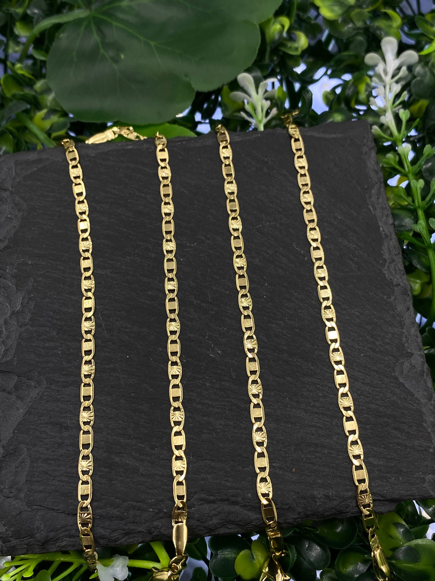 Diamond Cut Valentino Bracelets for Gifts Elegant Casual Jewelry 5.75"