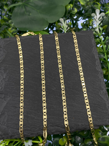 Diamond Cut Valentino Bracelets for Gifts Elegant Casual Jewelry 5.75"