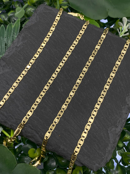 Diamond Cut Valentino Bracelets for Gifts Elegant Casual Jewelry 5.75"