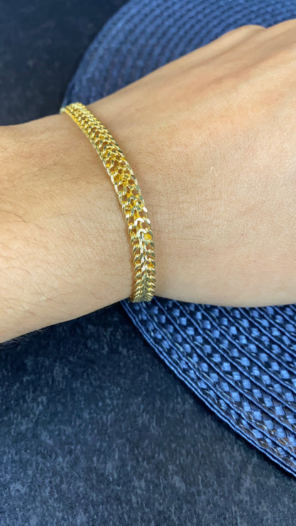 Womens Bismarck Gold Filled Bracelet Elegant Design Gifts for Her 7.75"