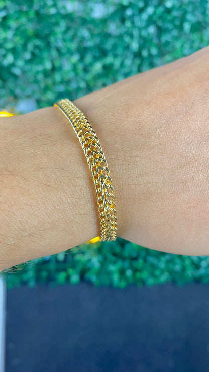 Womens Bismarck Gold Filled Bracelet Elegant Design Gifts for Her 7.75"