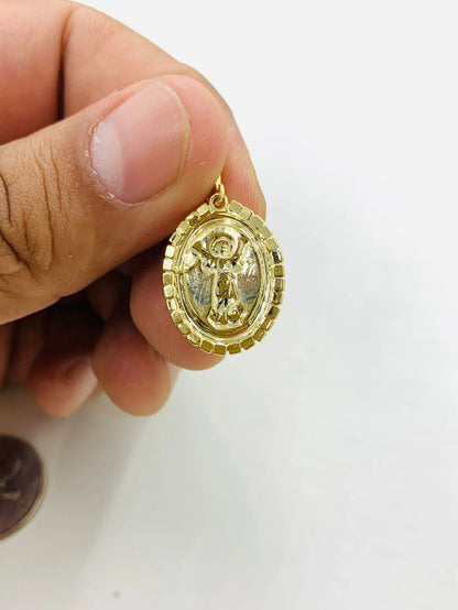GF Divino Nino Pendant 14K  for Womens Mens Kids 21x16mm  Dije del Divino Nino en Oro - Prime Jewelry 269