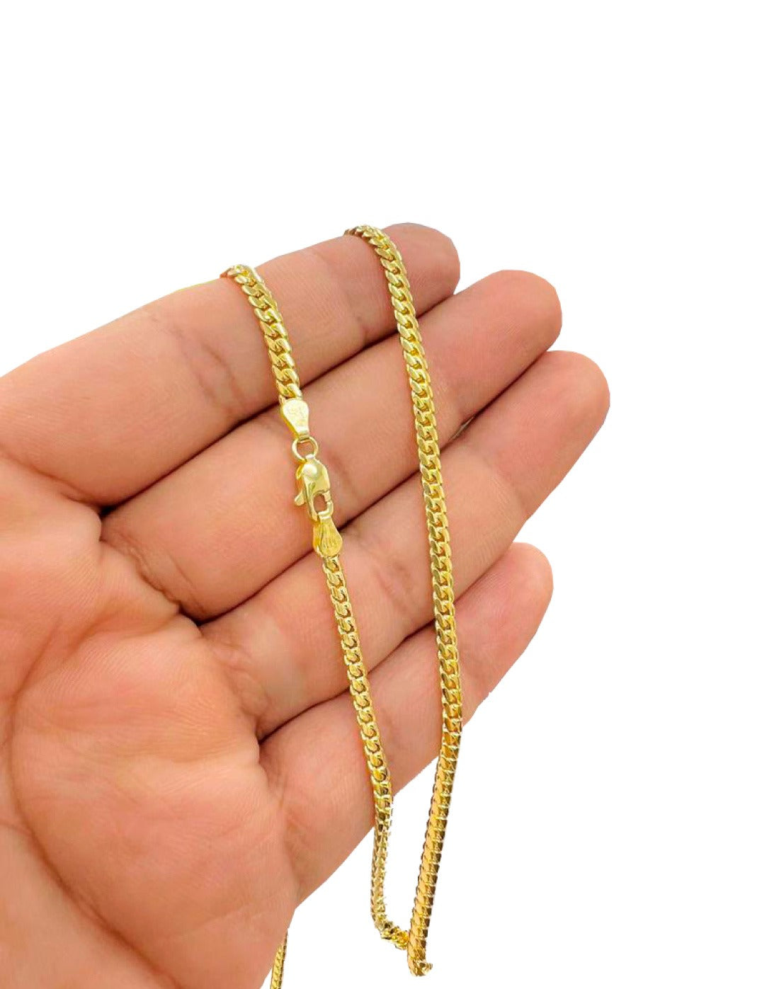 Made in Italy Men's 6.8mm Cuban Link Chain Bracelet in 14K Gold