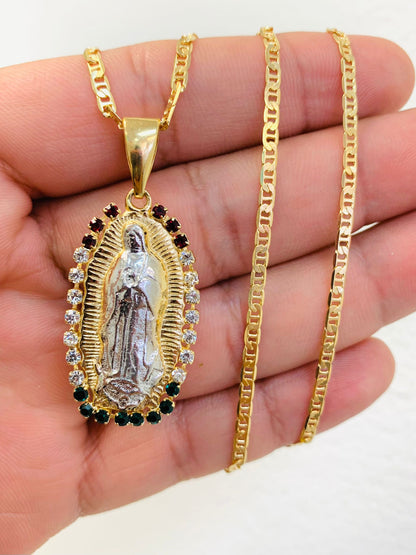 Virgen de guadalupe Necklace