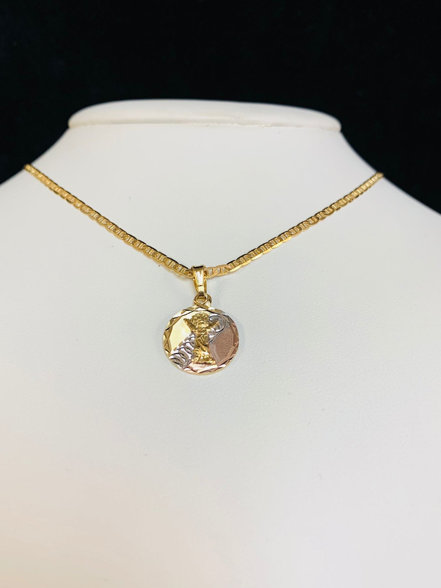 Gold Filled Divino Niño Pendant 17x14mm / Divino Niño Necklace / Divine Child Pendant / Cadena y Dije del Divino Nino / Christmas Gift / Valentine´s Day Gift