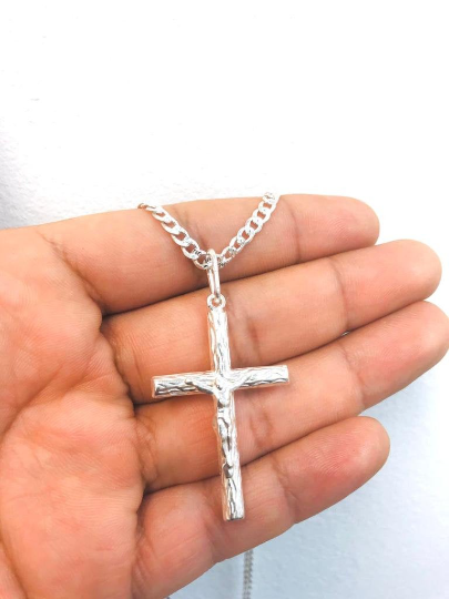 Scott Bros. Cross Necklace In Oxidized Sterling Silver – Smyth Jewelers