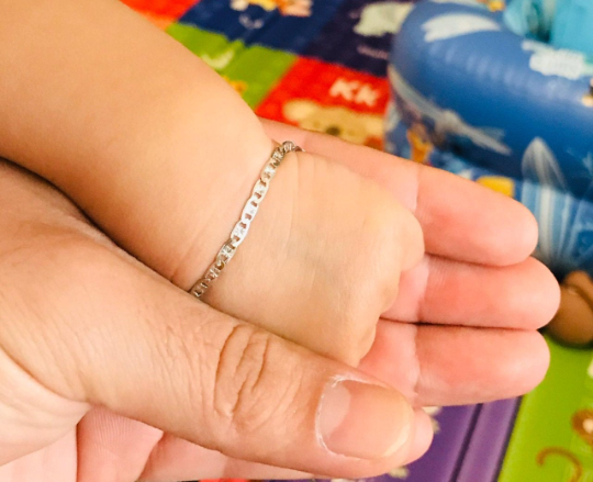 Believe Boys Silver Baptism Bracelet By Gifted Memories Faith