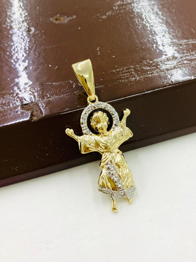 Amazon.com: EUDORA Sterling Silver St Christopher's Necklace & Bear Mother  and Child Pendant Amulet Energy Necklaces for Women Men Gift for Women  Girls Husband Wife: Clothing, Shoes & Jewelry