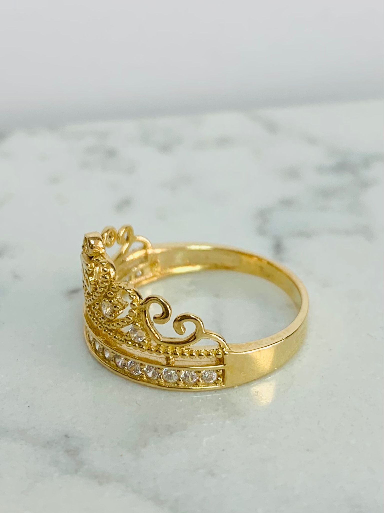 Sweet 15 hot sale rings gold