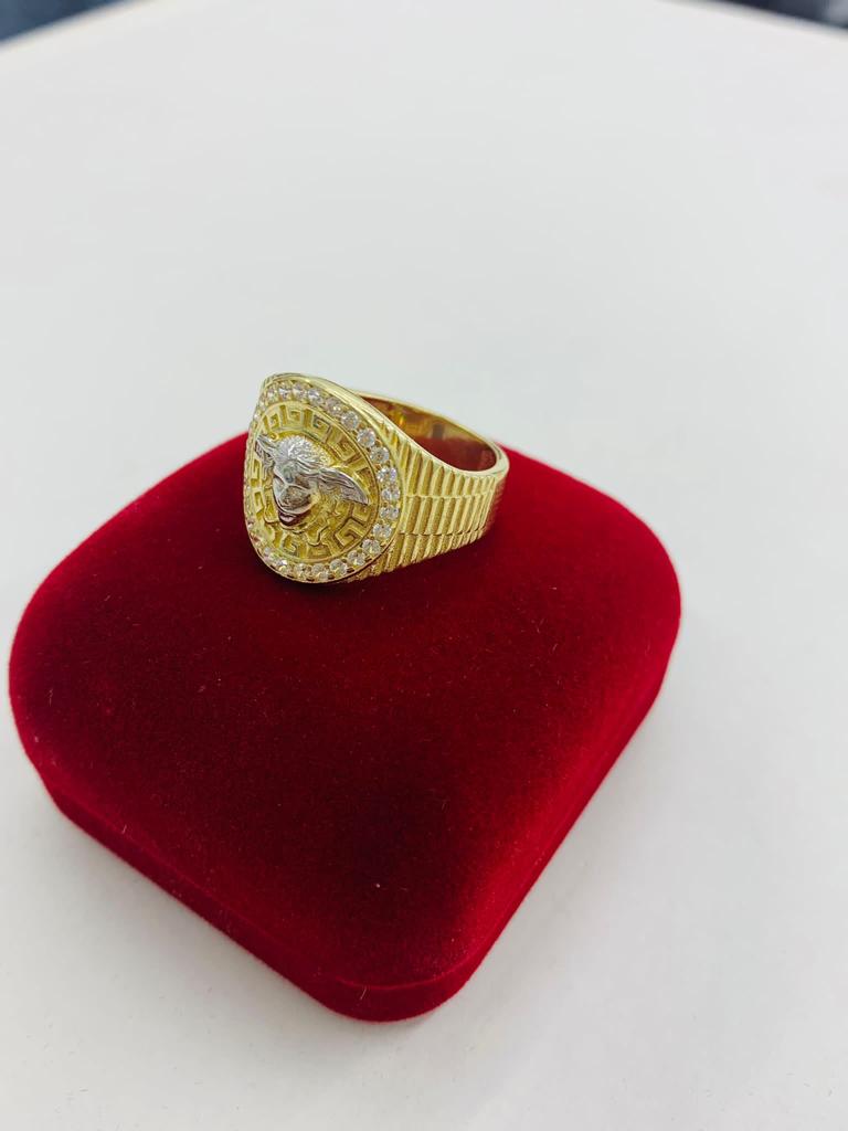 Swarn Jewels : - Versace men's ring 8-14 grams 22k | Facebook